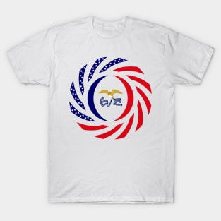 Iowa Murican Patriot Flag Series T-Shirt